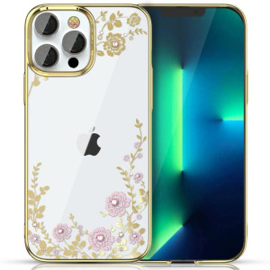 Kingxbar Moon Series luksusowe etui z Kryształami Swarovskiego na iPhone 13