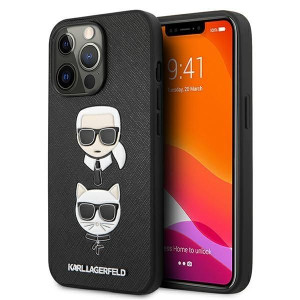 Karl Lagerfeld KLHCP13LSAKICKCBK iPhone 13 Pro / 13  6,1" czarny/black hard