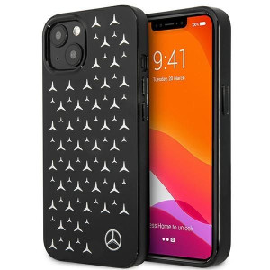 Mercedes MEHCP13SESPBK iPhone 13 mini 5,4" czarny/black hardcase Silver Sta
