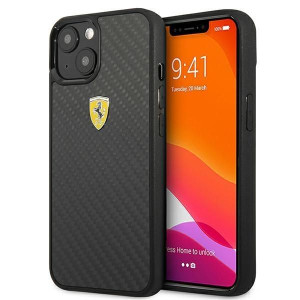 Ferrari FEHCP13SFCABK iPhone 13 mini 5,4" czarny/black hardcase On Track Re
