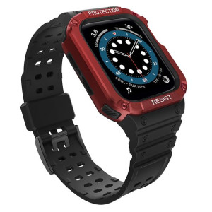 Protect Strap Band opaska z etui do Apple Watch 7 / 6 / 5 / 4 / 3 / 2 / SE