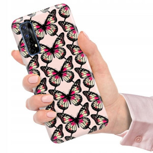 Etui do REALME 7 Obudowa Flower Kwiaty Top Wzory