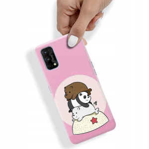 Etui do REALME 7 PRO Case We Bare BEARS Top Wzory