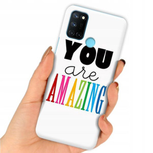 Etui do REALME 7I RMX2103 Case Modne Napisy Wzory