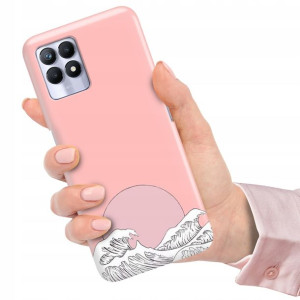 Etui do REALME 8i Obudowa Flower Kwiaty Top Wzory