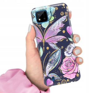 Etui do REALME C11 2021 Obudowa MOTYLE TOP Wzory