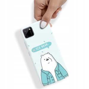 Etui do REALME C11 Case Misie We Bare BEARS Wzory