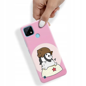 Etui do REALME C21 Case We Bare BEARS Top Wzory