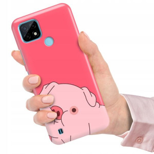 Etui do REALME C21 Obudowa Flower Kwiaty Top Wzory