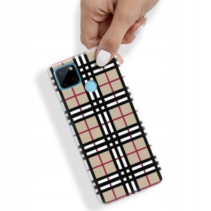 Etui do REALME C21Y Obudowa W Kratkę Kratka Wzory