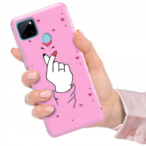 Etui do REALME C25Y Obudowa Flower Kwiaty Wzory