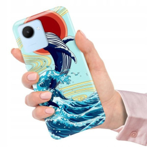 Etui do REALME C30 Case Flower Kwiaty Top Wzory