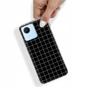 Etui do REALME C30 Obudowa W Kratkę Kratka Wzory
