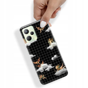 Etui do REALME C35 Case Aniołki Angel Top Wzory