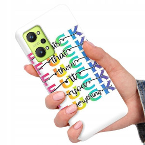 Etui do REALME GT NEO 2 Case Modne Napisy Wzory