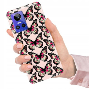 Etui do REALME GT NEO 3 5G Flower Kwiaty Top Wzory