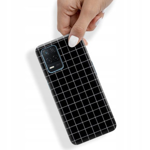 Etui do REALME V13 5G Case W Kratkę Kratka Wzory