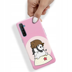 Etui do REALME X2 Case Misie We Bare BEARS Wzory