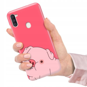 Etui do SAMSUNG A11 Obudowa Flower Kwiaty Wzory