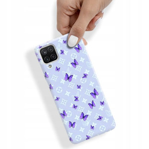 Etui do SAMSUNG A12 Case Motyle Butterfly Wzory