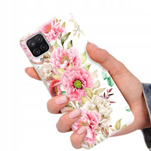 Etui do SAMSUNG A12 Kwiatowe Wiosenne Top Wzory