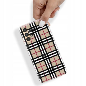 Etui do SAMSUNG A13 4G Case W Kratkę Kratka Wzory