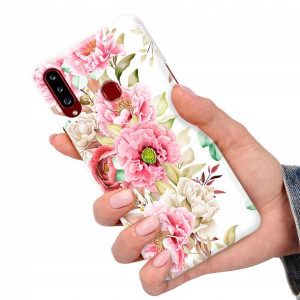 Etui do SAMSUNG A20s Kwiatowe Wiosenne Top Wzory