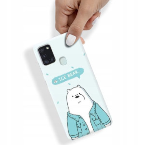 Etui do SAMSUNG A21s Case We Bare BEARS Top Wzory