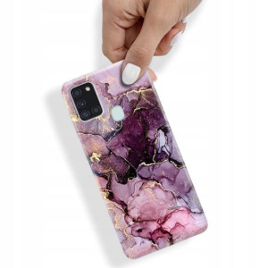 Etui do SAMSUNG A21s Marmurki Obudowa Case Wzory