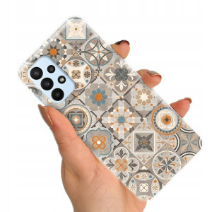 Etui do SAMSUNG A23 4G Case Kwiaty Flower Wzory