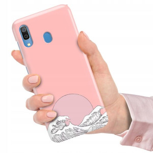 Etui do SAMSUNG A30 Obudowa Flower Kwiaty Wzory