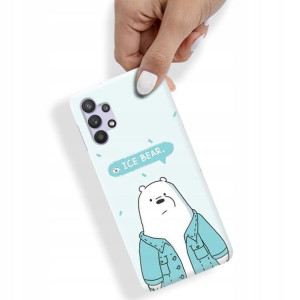 Etui do SAMSUNG A32 4G Case We Bare BEARS Wzory