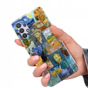 Etui do SAMSUNG A32 5G Impresjonizm Van Gogh Wzory
