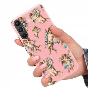 Etui do SAMSUNG A34 5G Obudowa Aniołki Angel Wzory