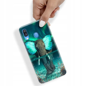 Etui Do SAMSUNG A40 Case Eleganckie Subtelne Wzory