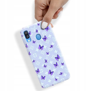 Etui do SAMSUNG A40 Case Motyle Butterfly Wzory