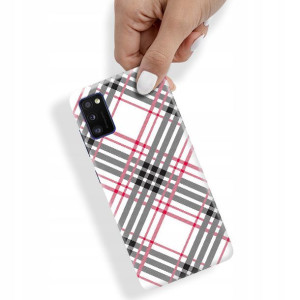 Etui do SAMSUNG A41 Obudowa W Kratkę Kratka Wzory