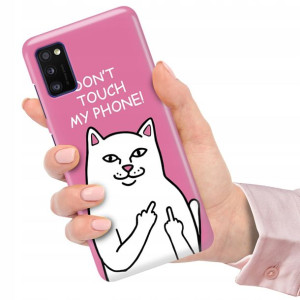 Etui do SAMSUNG A41 Obudowa Flower Kwiaty Wzory