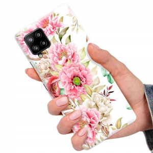 Etui do SAMSUNG A42 5G Kwiatowe Wiosenne Top Wzory