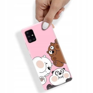 Etui do SAMSUNG A51 5G Case We Bare BEARS Wzory