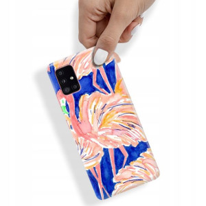 Etui do SAMSUNG A51 5G Spring Wiosna Kwiaty Wzory
