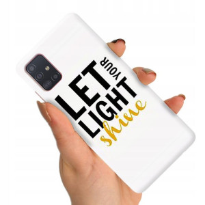 Etui do SAMSUNG A51 Case Modne Top Napisy Wzory