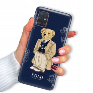Etui do SAMSUNG A51 Case Top Miś Bearbrick Wzory