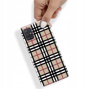 Etui do SAMSUNG A51 Obudowa W Kratkę Kratka Wzory