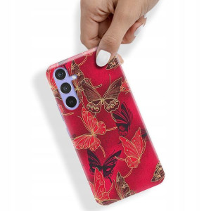 Etui do SAMSUNG A54 5G Case Motyle Butterfly Wzory