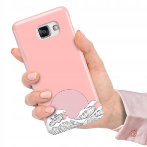 Etui do SAMSUNG A7 2016 Case Flower Kwiaty Wzory
