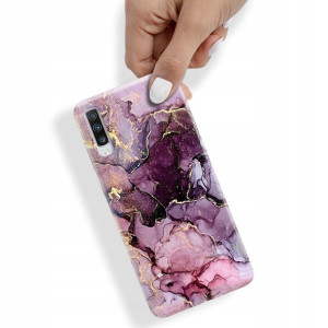 Etui do SAMSUNG A70/ A70S Marmurki Obudowa Wzory