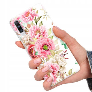 Etui do SAMSUNG A70/ A70S Kwiatowe Wiosenne Wzory