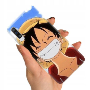 Etui do SAMSUNG A70/ A70S One Piece Anime Wzory