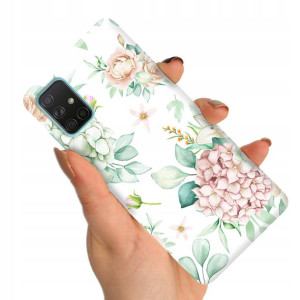 Etui do SAMSUNG A71 Kwiatowe Wiosenne Top Wzory